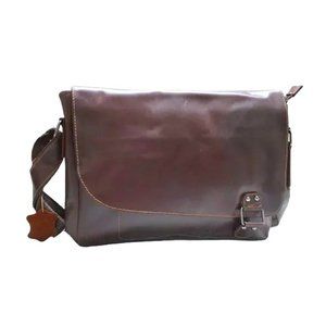 Vintage inspired OKK Genuine Leather Messenger Bag | NWT good